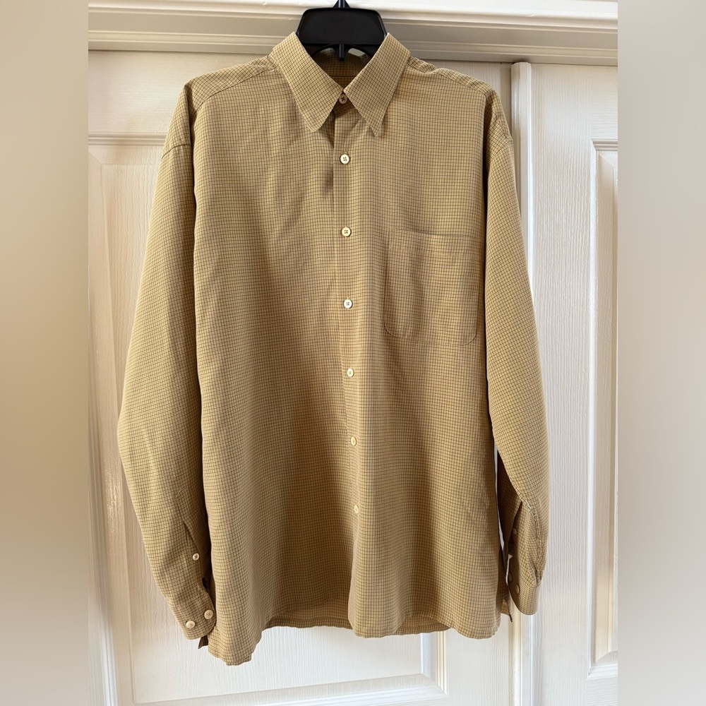 Men's bugatchi dress shirt Large